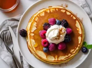 Easy Pancake Recipe for Kids Without Egg