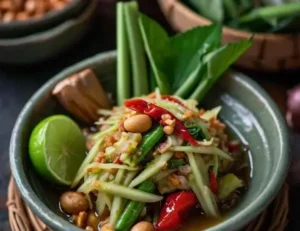 Authentic Som Tum A Thai Papaya Salad Recipe