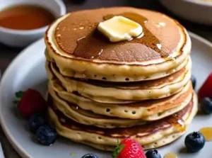 Eggless Pancakes Easy Recipe for Fluffy Stacks