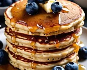 Eggless Pancakes Easy Recipe for Fluffy Stacks