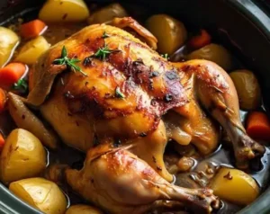 Simple and Easy Slow Cooker Chicken Recipe 2024