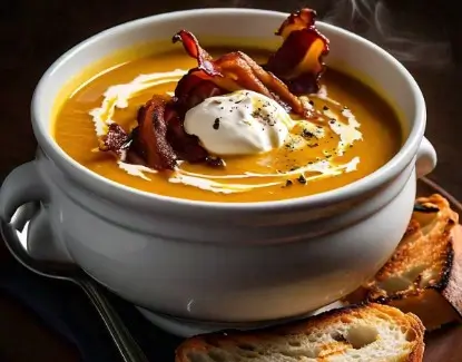 Roasted Pumpkin Soup An Easy Fall Recipe