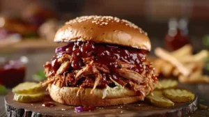 Easy Pulled Pork Sandwich Recipe | Homemade