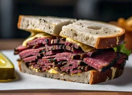 Pastrami Sandwich On Rye Recipe