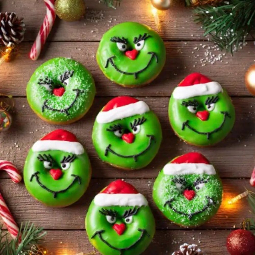 Krispy Kreme Grinch Doughnuts Recipe