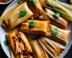 Easy Homemade Chicken Tamales Recipe