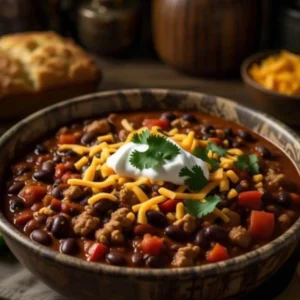 Savory Hearty Turkey Chili Recipe