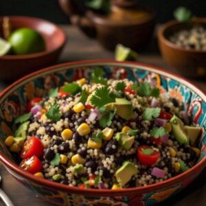 Mexican Inspired Quinoa Salad Recipe