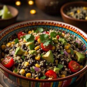 Mexican Inspired Quinoa Salad Recipe