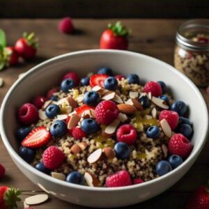 Berry and Almond Quinoa Salad Recipe