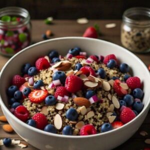 Berry and Almond Quinoa Salad Recipe