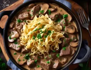 Delicious Beef Stroganoff Recipe at Home