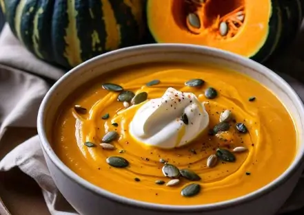 Easy Kabocha Squash Soup Recipe