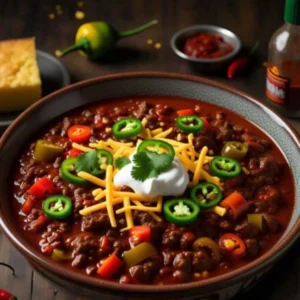 Spicy Chili Recipe for Heat Lovers
