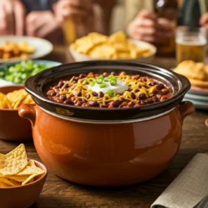 Crockpot Chili Recipe for Large Gatherings