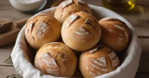 Best Sourdough Rolls Recipe with Starter