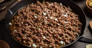 Delicious Ground Brisket Recipe